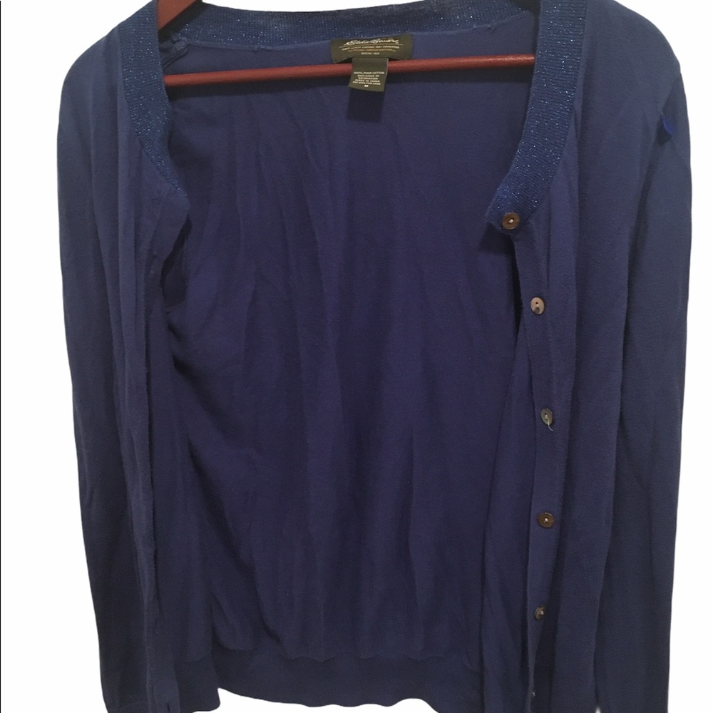 Eddie Bauer 100% Cotton Cardigan